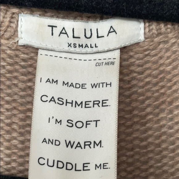 Talula camel wrap sweater - Picture 2 of 5